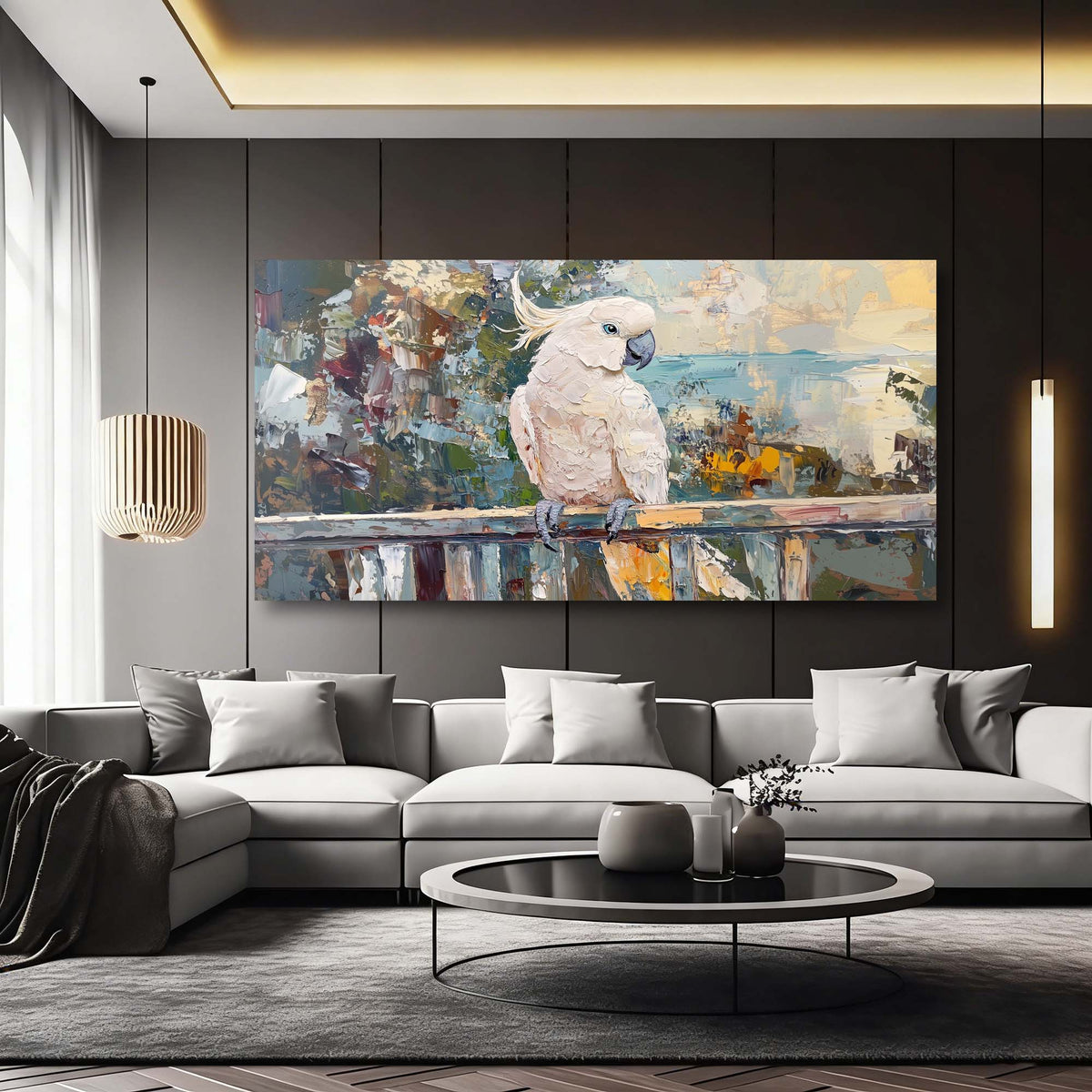 White Birds Wall Art Paintings Print Canvas Painting Prints Modern Artwork Office Living Room Over the Couch Bedroom Decor